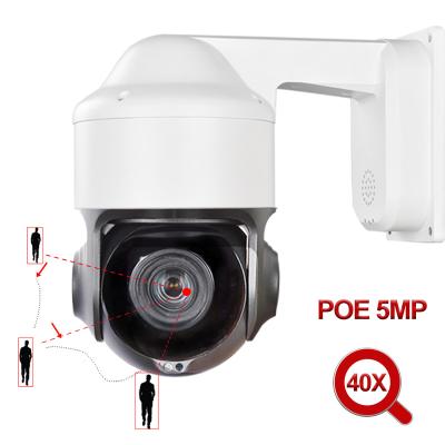 China NIGHT VISION POE 5MP AI Humanoid Auto Tracking PTZ Camera 36X Zoom 4.5-135mm Lens IP Starlight IR 200m Lens H.265 P2P IP66 Audio for sale