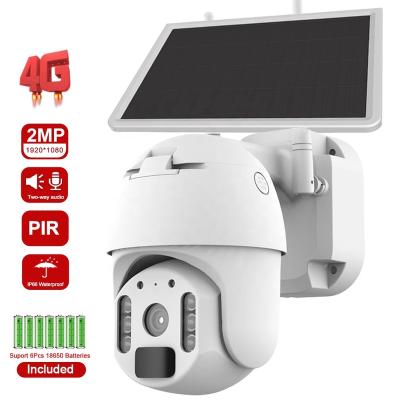 China NIGHT VISION CCTV Security 4G WIFI HD 1080P Solar Panel Battery Camera Low Consumption Green Power Smart PIR Detection Alarm Long Standby for sale