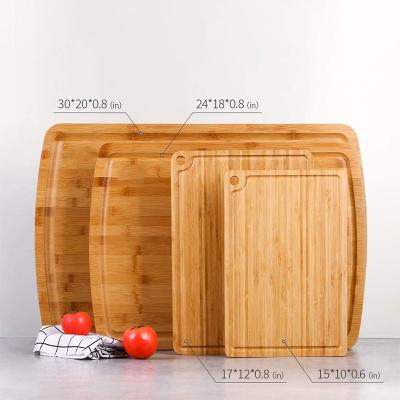 China Cheap Viable Bamboo Cutting Board Wholesale Charcuterie Bamboo Cutting Board Cheese for sale