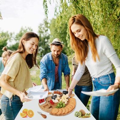 China Sustainable Cheese Cutting Board Set - Charcuterie Board Set and Cheese Serving Platter for sale