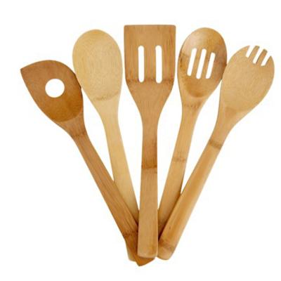 China Sustainable Kitchen Cookware Set - 5 Piece Bamboo Kitchenware for sale