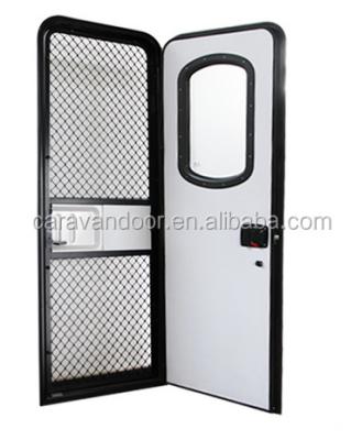 China Newest Body Accessories Factory Direct Sales Popular Net Motorhome Entry Gate Trailer Safe Entry Door RV for sale