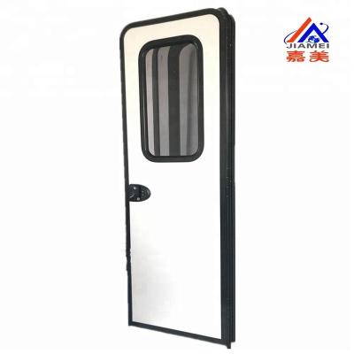 China Body Accessories with Tempered Glass Net Motorhome Safe Entry Door, RV Trailer Entry Door, Caravan Trailer Entry Door for sale