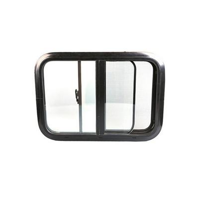 China Sound insulation rv sliding window with double acrylic glass easy installation trailer rv sliding window for sale