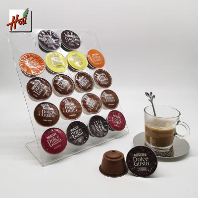 China Viable Acrylic Dolcegusto Coffee Capsule Holder for sale