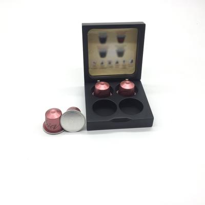 China Viable customized Nespresso/K-cup capsule coffee holder wooden box/crate/cubo by HOU for sale