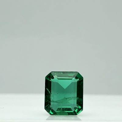 China Natural Emerald Best Vivid Green Zambia Octagon 1cts Top Emerald for Platinum Wedding Ring by TAKAT Gems - Rare and Unique for sale