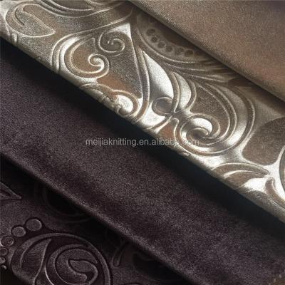 China Luxurious Supporting Plain Spandex Fleece Velvet For Sofa for sale