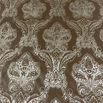 China Deep 3D Plain Embossed On Italy Soft Velvet For Sofa Upholstery for sale