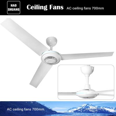 China 700mm Energy Saving 28 Inch White Low Price Ceiling Fan Small Indoor Quiet Electric Wind Turbine For Home for sale