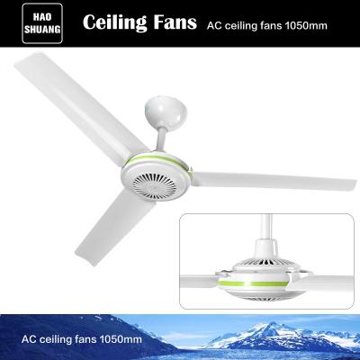 China Easy/Quiet Work 1050mm 42 Inch Port Micro Decorative Breeze Cooling Ceiling Fan With Three Blades For Room for sale