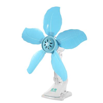 China Fancy 13 Inch AC 220V Quality Clip On Desk Fan Small Fan With Clip 5 Blades Household Desk Table Fan With High Speed ​​And Quality for sale