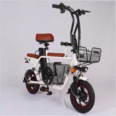 China Aluminum alloy lithium battery Mother-child ELECTRIC BICYCLE 12INCH EBIKE CAN CHARGE PET for sale