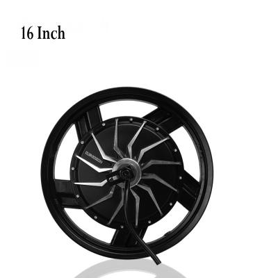 China 16 inch 17 inch 72V96V120V2000W high power motorcycle modified sports car electric motorcycle rear hub motor 16 inch 17 inch for sale