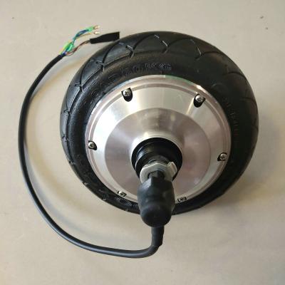 China 24v36v300w-48v500w 8.5Inch BLDC Gear Motor With Inflatable Tire Can Install Disc Brake Electric Mobility Scooter Bike Diy Part PBEV 8.5inch for sale