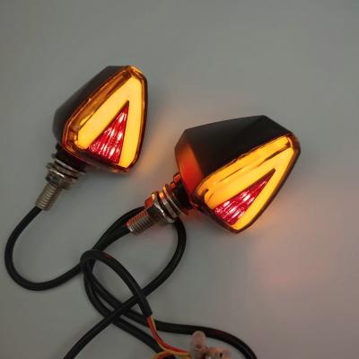 China DC 12V COLOR BRAKE AND SPINNING LIGHT RED YELLOW LIGHT SIGNAL for Motorcycle Scooter ATV Snowmibile PBEVQML for sale