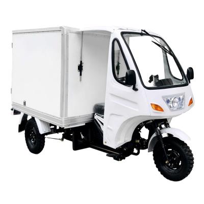 China Cargo High Power Three Wheel Van Hydraulic Motorcycle for sale