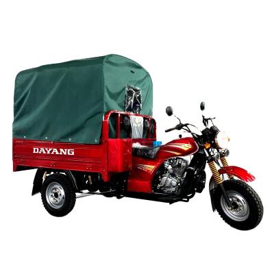 China Custom Loncin 150cc Engine Heavy Duty Tricycle Truck Capacity Cargo Gasoline 3 Wheels Gasoline Motorcycle for sale