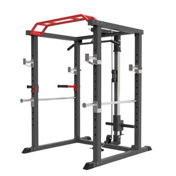 China Commercial Hot Sale Gym Equipment Indoor Adjustable Free Standing Squat Weight Machine Functional Trainer for sale