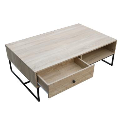 China (Size) Simple Style Adjustable Modern Coffee Table For Living Room Furniture Storage Wooden Coffee Table Sets for sale