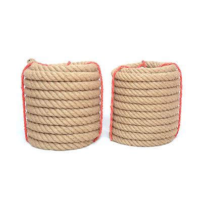 China DIY Hand Knitting Customized Designed China Manufacturers Braided Manila Jute Rope Hemp Rope Sisal Rope for sale