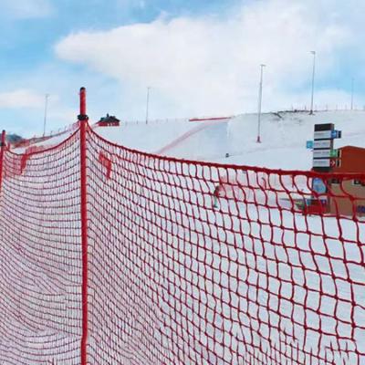 China Protection against falling manufacturers selling colorful PP/PE fall safety net stadium barrier knotless netting for sale