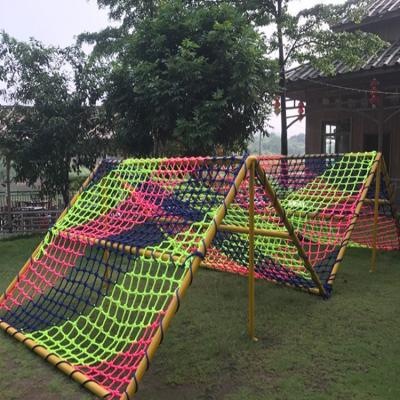 China PE/PET/Nylon/Twine/Cotton Tie Up Net Durable Nylon Climbing Net Outdoor Playground For Kids for sale