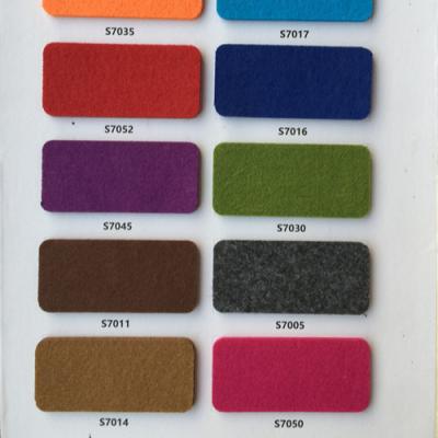 China Highly effective wholesale high quality modal thick nonwoven wool felt wool sound absorption acoustic fabric felt for sale