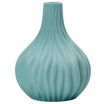 China Modern minimalist hot sale high quality modern art open Nordic style creative ceramic vase for sale