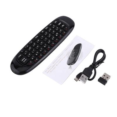 China Digital LED Display The New C120 Air Mouse 6-Axis Gyro Remote Control With Three Backlights For Smart TV Box for sale