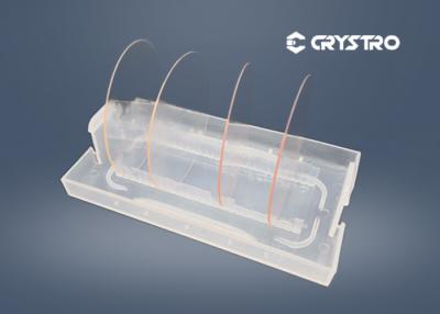 중국 0.6mm 란탄 알루미네이트 LaO 전자 장치용 싱글 크리스탈 웨이퍼 판매용