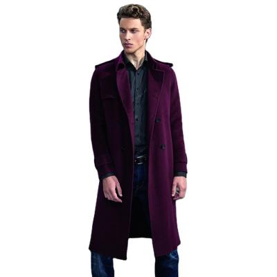 China Last Design High Quality Men's Luxury Winter Slim Ditch Coat Viable for sale