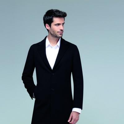 China Sustainable New Design Spring Pure Cashmere Wedding Trench Coat For Men for sale