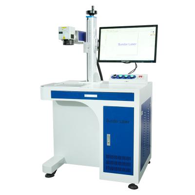 China New JPT RAYCUS IPG 20W 30W 50W Desktop Fiber Laser Marking Machine For Photo Marking for sale