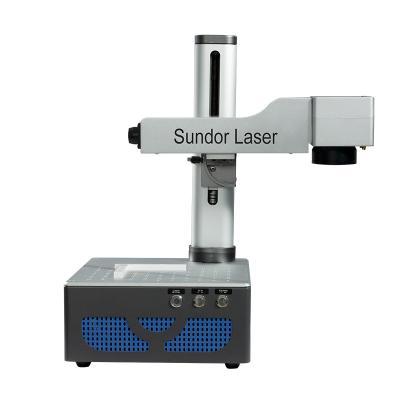 China Good Price Portable Aluminum Portable Laser Marking Machine For Advertising Company, Building Material Shops for sale