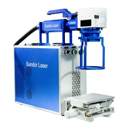 China 20w 30w 50w 100w Fiber Laser Marking Machine /laser Engraving Machine For Metal for sale