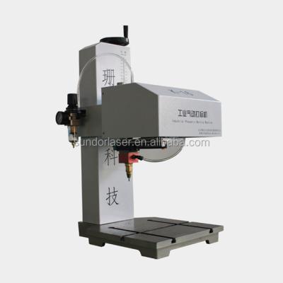 中国 Vin Number And Metal Nameplate Pneumatic Dot Peen Marking Machine For Metal And Some Hard Plastic 販売のため