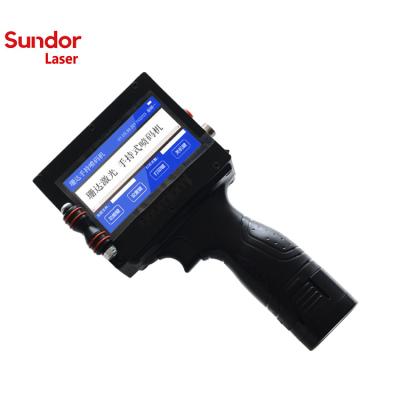 중국 Hot Small Letter Code Industrial Handheld Inkjet Printer For Mobile Handheld Date Code For Sale 판매용