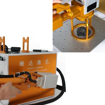 China Sundor Mopa Portable Laser Marking Machine Mini For Advertising Company, Building Material Shops for sale