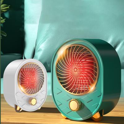 China Fan Heater With Dual Thermal Room Heater Fan Portable Bladeless Hot Heater Hotel Factory Sale Cool Fan for sale