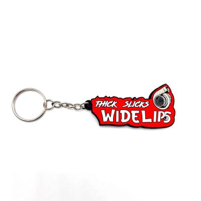 China Custom 2D Promotional Gift Logo 2D PVC Key Chain Metal Anime Soft Plastic Silicone Key Ring Rubber Silicone Key Chain 3D Silicone Key Chain PVC Rubber Key Chain for sale