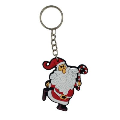 China Promotion Gift Demon 2D/3D Custom Logo Embossed Killer Cartoons Christmas PVC Keychain Soft Silicone Rubber PVC Key Chain for sale