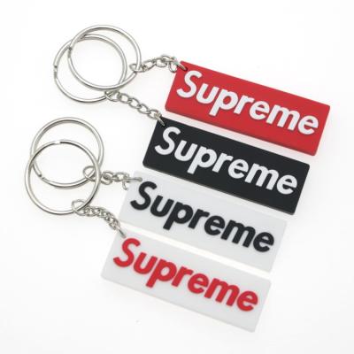 China Custom Promotion Gift Your Logo Key Chain With Soft Chain 2D/3D Anime PVC Key Chain Do Rubber Sport Key Chain for sale