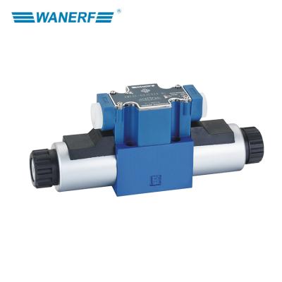 China Cast Iron NG6 Rexroth 4WE6 4 MAG US 6 G 61 / EG Hydraulic Solenoid Coil Control Valve DC24V 12VDC Directional Valve 24N9K4 CETOP03 for sale