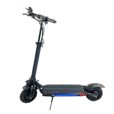 China China best unisex manufacturer dual motor 48v 500W electric scooter 500W 10 inch wheels for sale