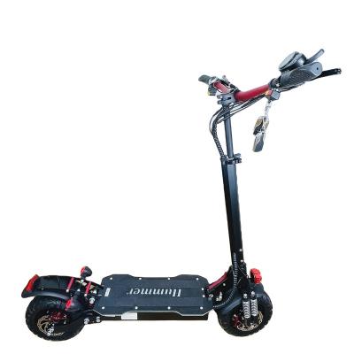 China 2021 Unisex Hot Business Two Motors 2000w Electric Driven Scoters Electric Adult Kickboard With Soft Fender for sale