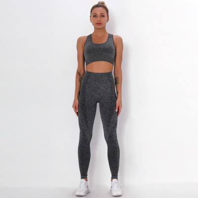 China Professional Sports Suit Breathable Women Gym Fitness Sets Workout Apparel Yoga Clothes Set Good Quality for sale