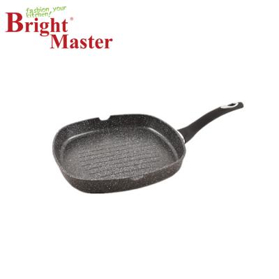 China Hot Sales Forged Aluminum Non Stick Forged Aluminum Grill Pan for sale