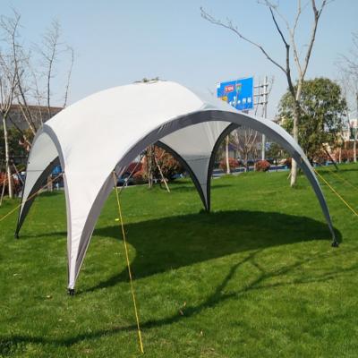 China Hexagonal/Diamond Ground Nail Big Crossover Dome Tent Rain And Sun Protection Garden Pavilion Canopy Screen Dome Shelter Camping Sun Shelter Outdoor Garden for sale