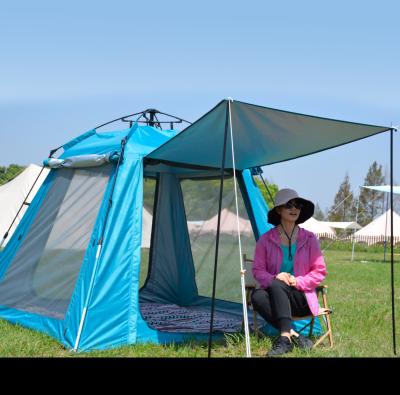 China Straight Brace Type Factory Waterproof Customization Portable Fully Automatic Outdoor Folding Inflatable Tent for sale